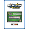 1 x Sun &amp; Moon Unbroken Bonds Online Code Card Booster Codes TCGO SM-10