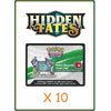 Pokemon Trading Card Game 10x Hidden Fates Online Code Cards
