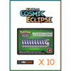 Pokemon Trading Card Game 10x Sun &amp; Moon Cosmic Eclipse Online Code Cards
