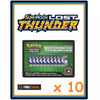 10x Sun &amp; Moon Lost Thunder Online Code Cards Booster Codes TCGO SM-8