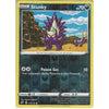 Pokemon Trading Card Game 114/192 Stunky | Common Reverse Holo Card | Sword &amp; Shield Rebel Clash