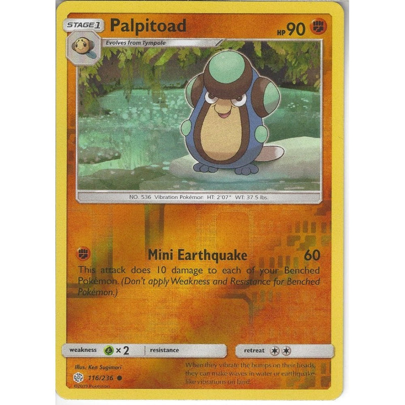 Pokemon Palpitoad Card