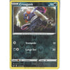 Pokemon Trading Card Game 123/202 Croagunk | Common Reverse Holo Card | Sword &amp; Shield (Base Set)