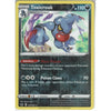 Pokemon Trading Card Game 124/202 Toxicroak | Rare Reverse Holo Card | Sword &amp; Shield (Base Set)