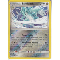 alolan sandslash pokemon card 138/236 | Rare Reverse Holo | SM12 Cosmic Eclips Metal Rarity Alolan Sandslash - 138/236 -