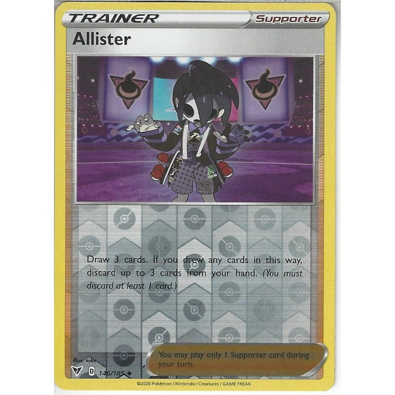146/185 Allister | Uncommon Reverse Holo Card | SWSH-04 Vivid Voltage