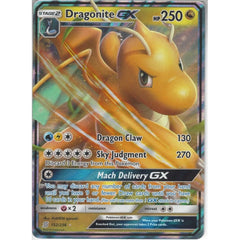 pokemon dragonite gx card 152/236 Dragonite GX | Rare Holo GX Card | SM11 Unified Minds