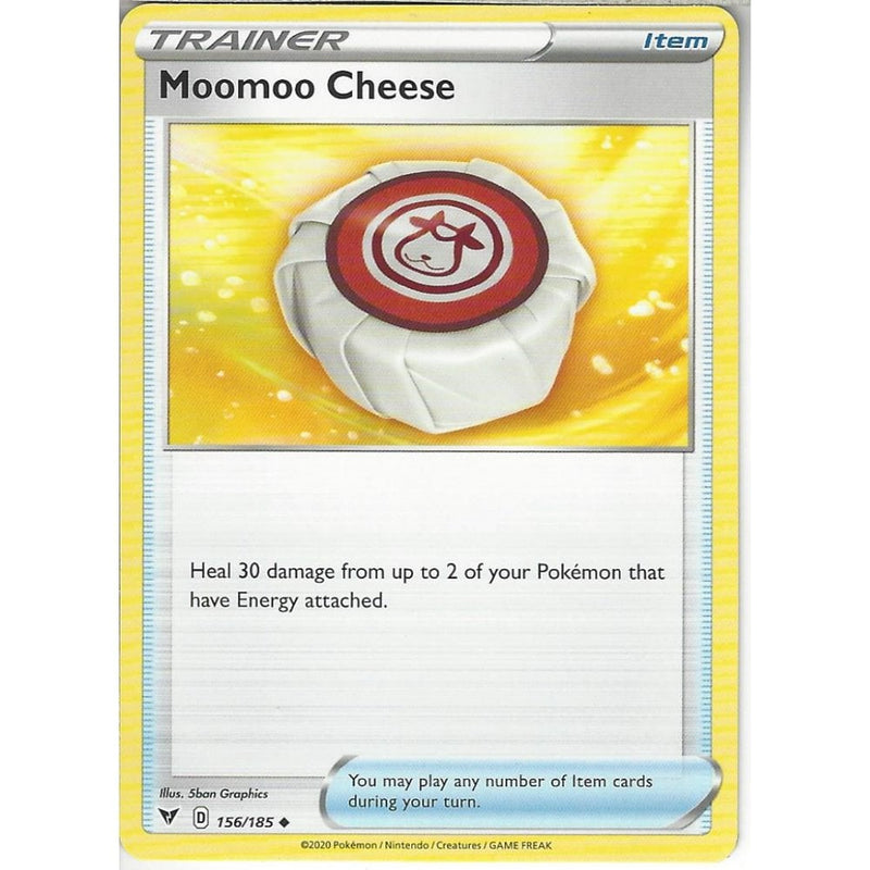 Pokemon Trading Card Game 156/185 Moomoo Cheese | Uncommon Card | SWSH-04 Vivid Voltage