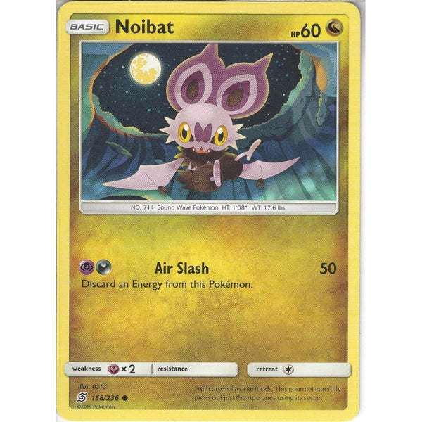 Pokemon Trading Card Game 158/236 Noibat | Common Card | SM11 Unified Minds