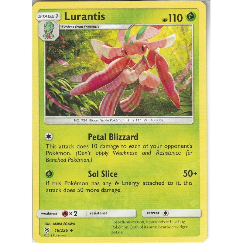 16/236 Lurantis | Uncommon Card | SM11 Unified Minds