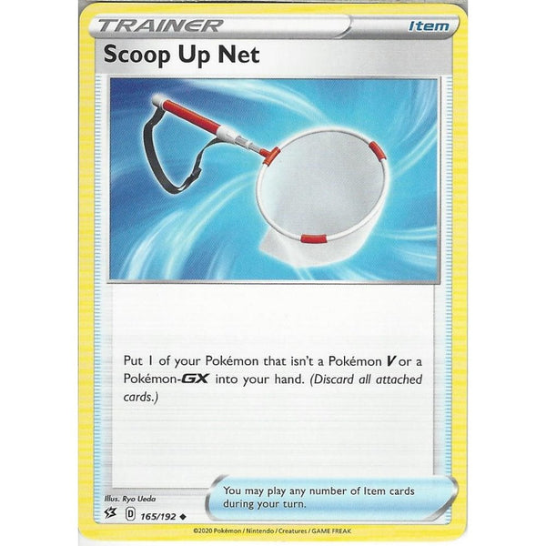 Pokemon Trading Card Game 165/192 Scoop Up Net | Uncommon Card | Sword &amp; Shield Rebel Clash