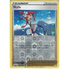 Pokemon Trading Card Game 166/192 Skyla | Uncommon Reverse Holo Card | Sword &amp; Shield Rebel Clash