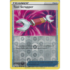 168/192 Tool Scrapper | Uncommon Reverse Holo Card | Sword & Shield Rebel Clash