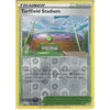 Pokemon Trading Card Game 170/192 Turffield Stadium | Uncommon Reverse Holo Card | Sword &amp; Shield Rebel Clash
