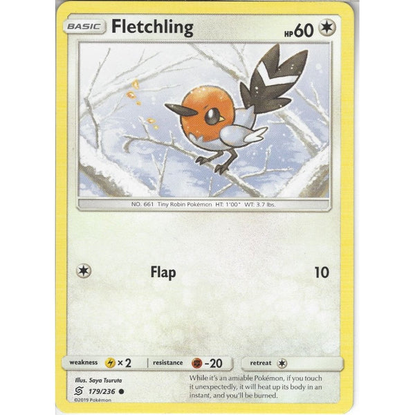 Pokemon Trading Card Game 179/236 Fletchling | Common Card | SM11 Unified Minds