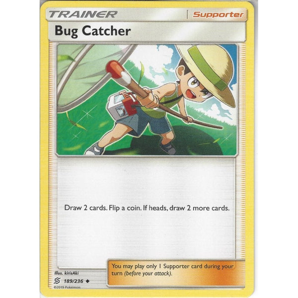 Pokemon Trading Card Game 189/236 Bug Catcher | Uncommon Card | SM11 Unified Minds