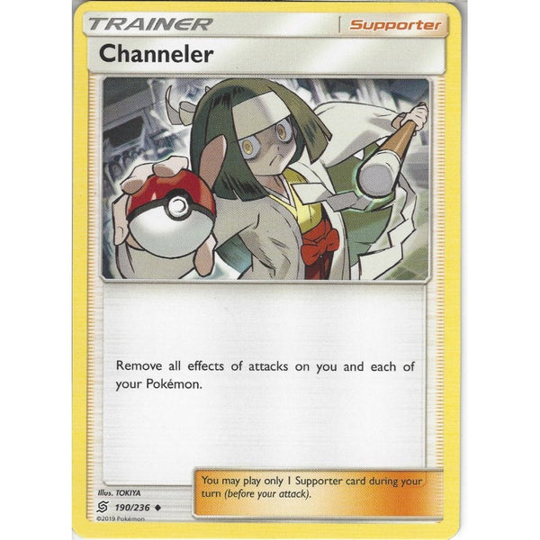 Pokemon Trading Card Game 190/236 Channeler | Uncommon Card | SM11 Unified Minds