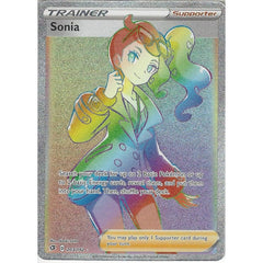sonia pokemon card rainbow rare Dancer HR Japanese Single by Fusion Arts s8 PokeNinJapan Secret Rare Card Type 082-070 Sonia Rara Segreta (JP)