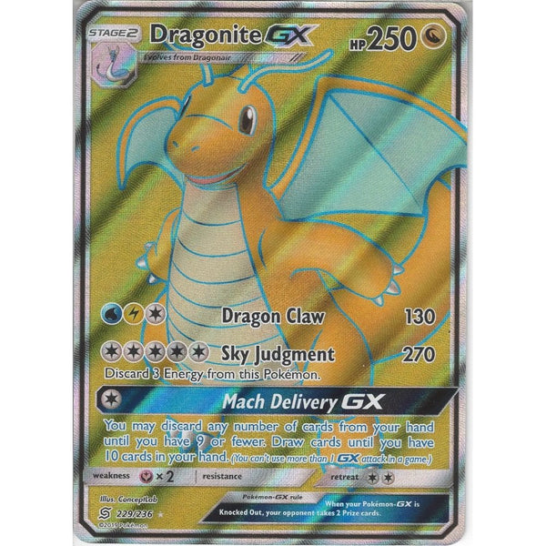 229/236 Dragonite GX | Rare Ultra Card | SM11 Unified Minds