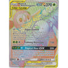 Pokemon Trading Card Game 237/236 Rowlet &amp; Alolan Exeggutor TAG TEAM GX | Rare Rainbow Card | SM11 Unified Minds