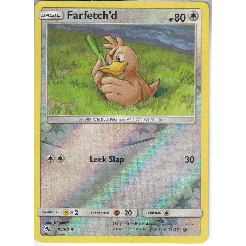 45/68 Farfetch'd, Uncommon Reverse Holo Card