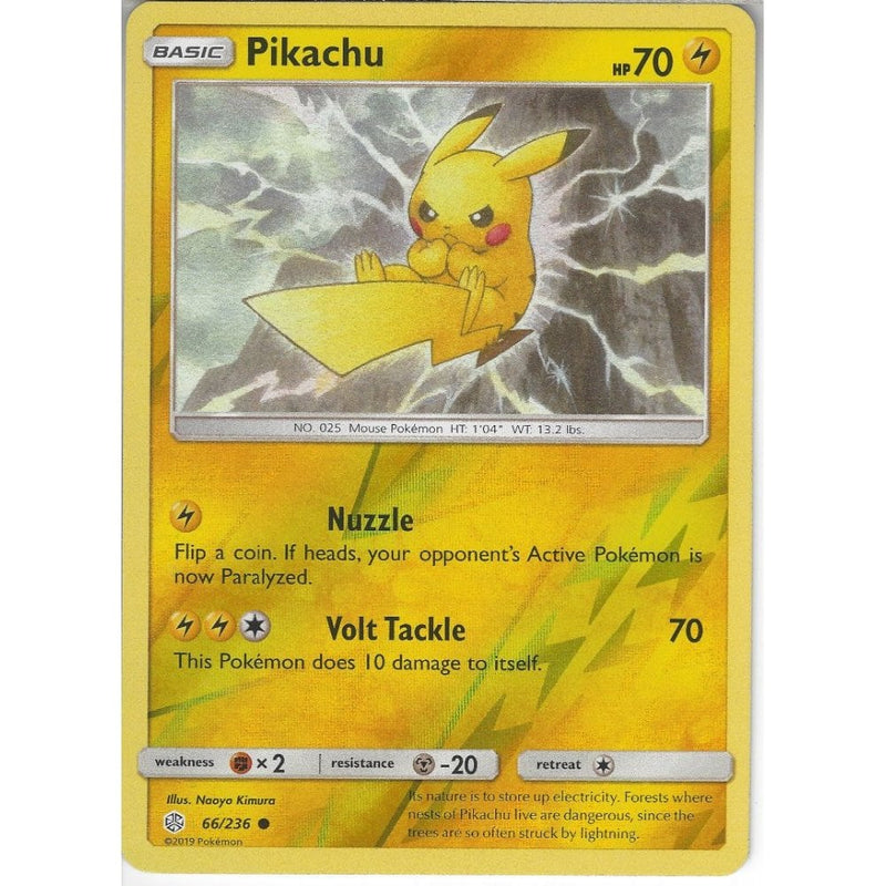 66/236 Pikachu, Common Reverse Holo Card
