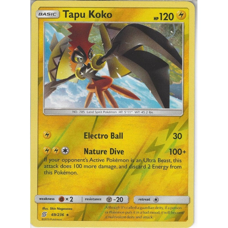 Tapu Koko (69/236) [Sun & Moon: Unified Minds]