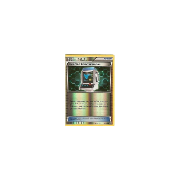 Black &amp; White - POKEMON COMMUNICATION 99/114 Reverse Holo