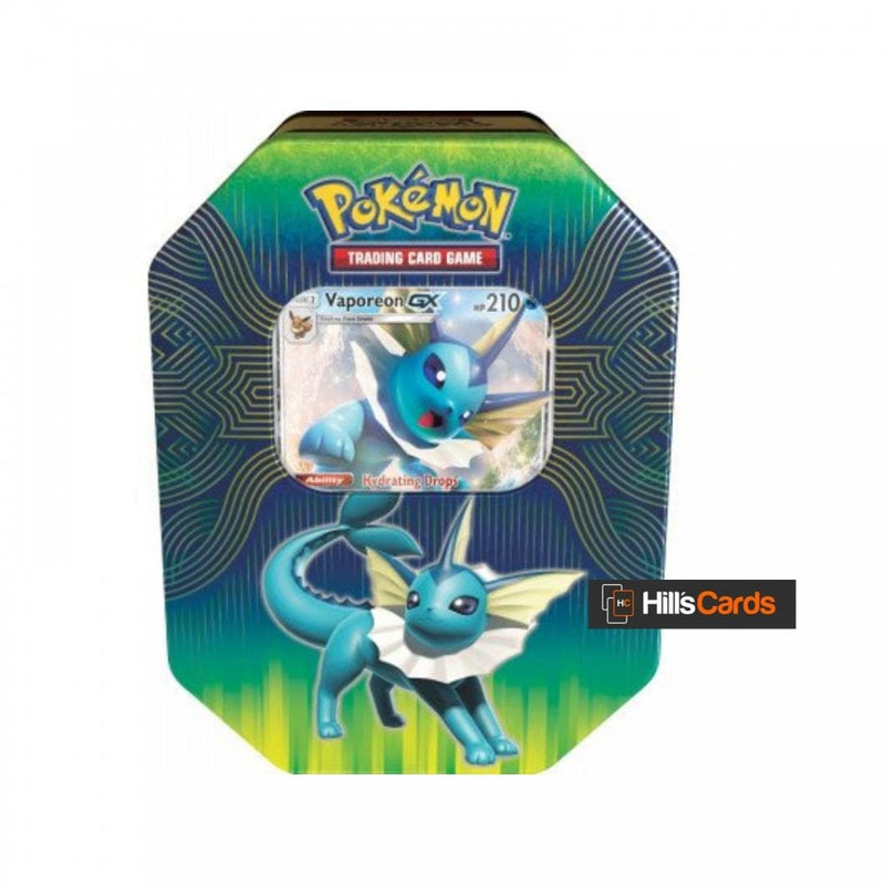 vaporeon gx pokemon card Elemental Power Collectors Tin | Vaporeon-GX