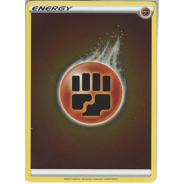 Pokemon Trading Card Game Fighting Energy | Reverse Holo Card | SWSH3.5 Champion's Path
