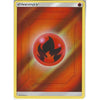 Pokemon Trading Card Game Fire Energy | Reverse Holo Card | Hidden Fates