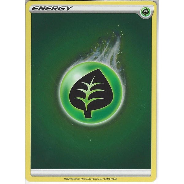 Pokemon Trading Card Game Grass Energy | Reverse Holo Card | SWSH3.5 Champion's Path