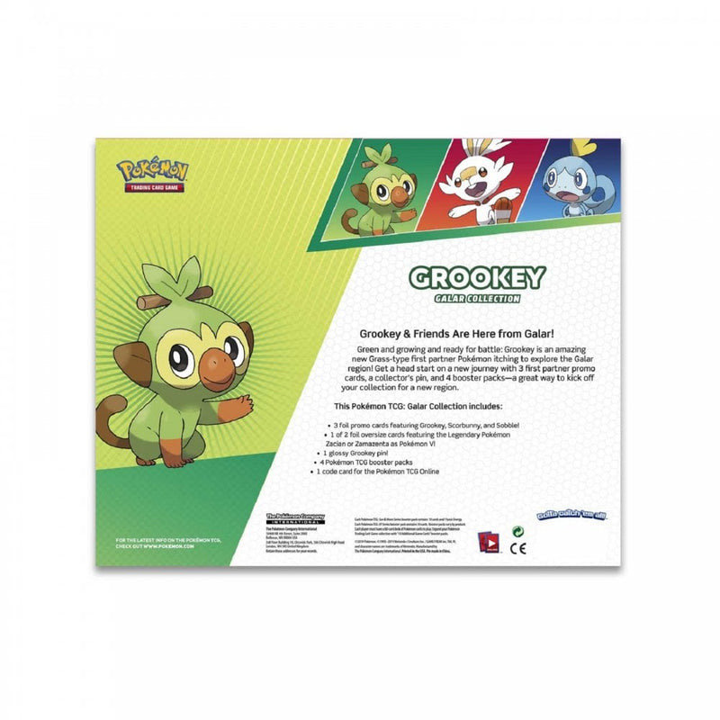 Grookey Galar Box Collection With Zacian V Promo - Recaptured LTD Grookey Galar Box Collection With Zacian V Promo - Recaptured LTD