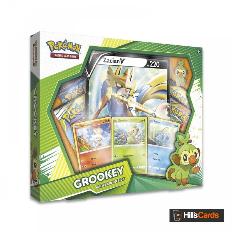 pokemon trading card game galar collection Grookey Galar Box Collection With Zacian V Promo