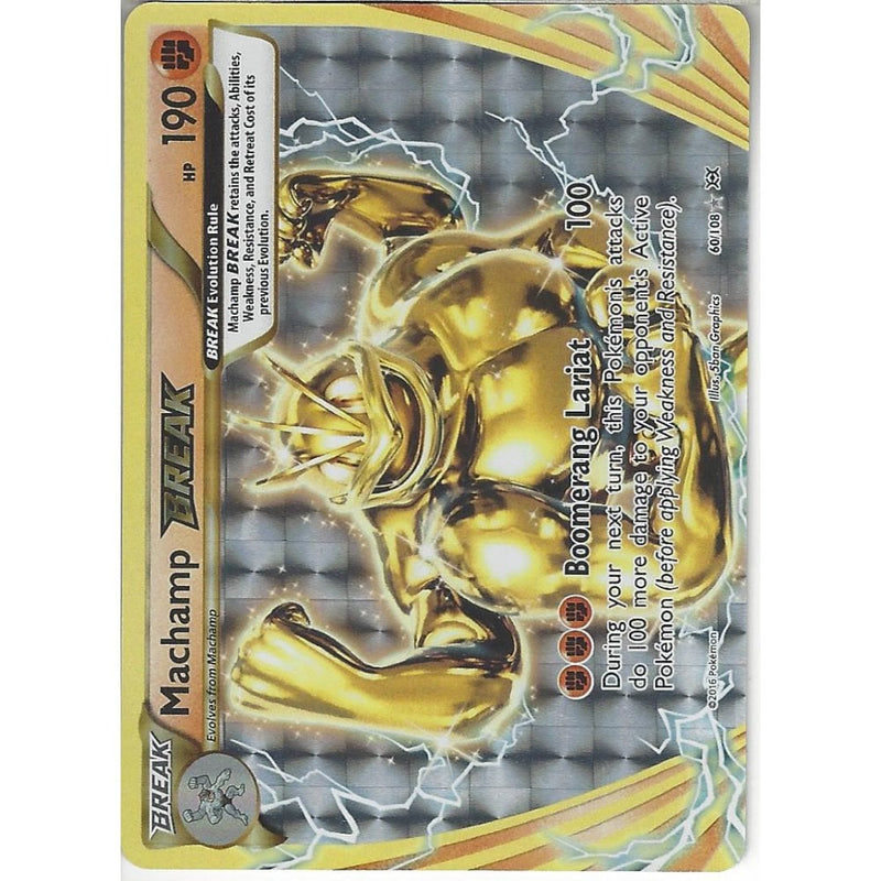 Machamp Break 60/108 | Rare BREAK Card | XY Evolutions - Recaptured LTD Machamp Break 60/108 | Rare BREAK Card | XY Evolutions - Recaptured LTD