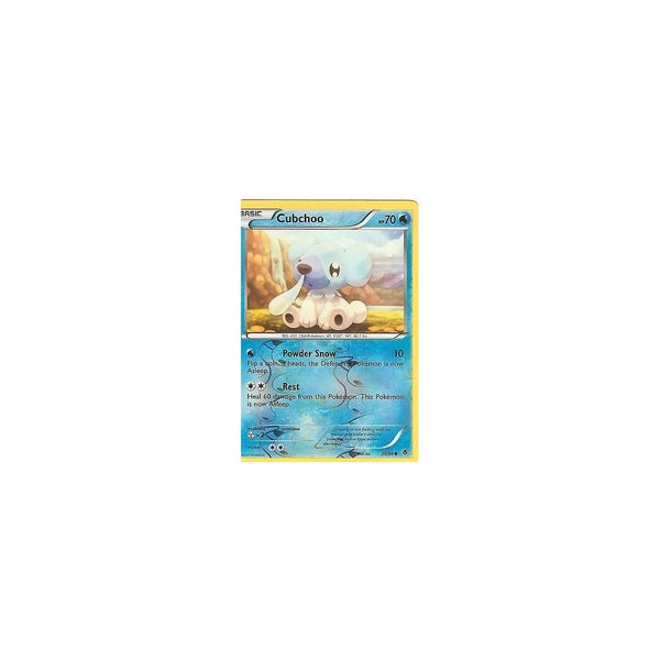 POKEMON B&amp;W EMERGING POWERS CUBCHOO 28/98 REV HOLO