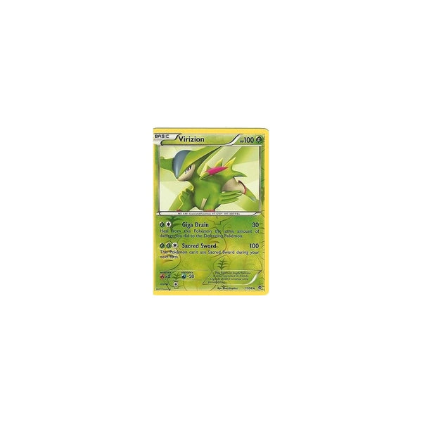 POKEMON B&amp;W EMERGING POWERS VIRIZION 17/98 REV HOLO
