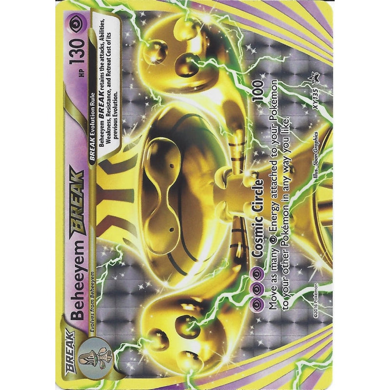 Pokemon - BEHEEYEM BREAK XY135 PROMO HOLO - FULL ART