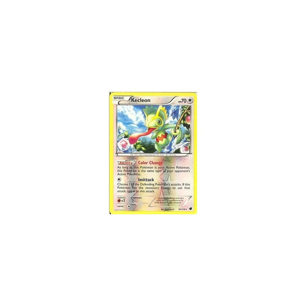 POKEMON BLACK AND WHITE PLASMA FREEZE - KECLEON 94/116 REV HOLO