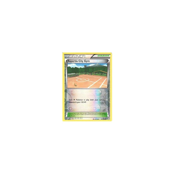 POKEMON Black &amp; White Boundaries Crossed Card: ASPERTIA CITY GYM 127/149 REV HOLO