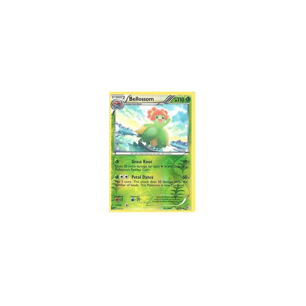 POKEMON Black &amp; White Boundaries Crossed Card: BELLOSSOM 4/149 REV HOLO