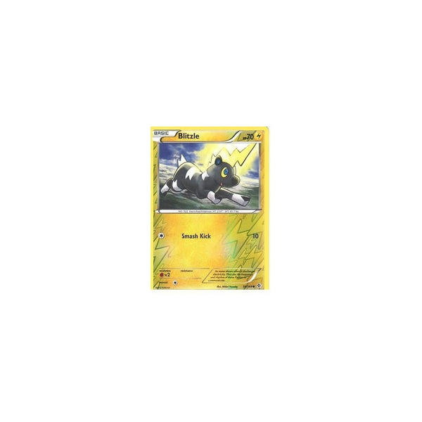 POKEMON Black &amp; White Boundaries Crossed Card: BLITZLE 56/149 REV HOLO
