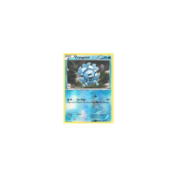 POKEMON Black &amp; White Boundaries Crossed Card: CRYOGONAL 46/149 REV HOLO