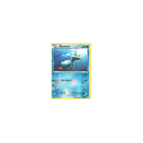 POKEMON Black &amp; White Boundaries Crossed Card: DUCKLETT 42/149 REV HOLO