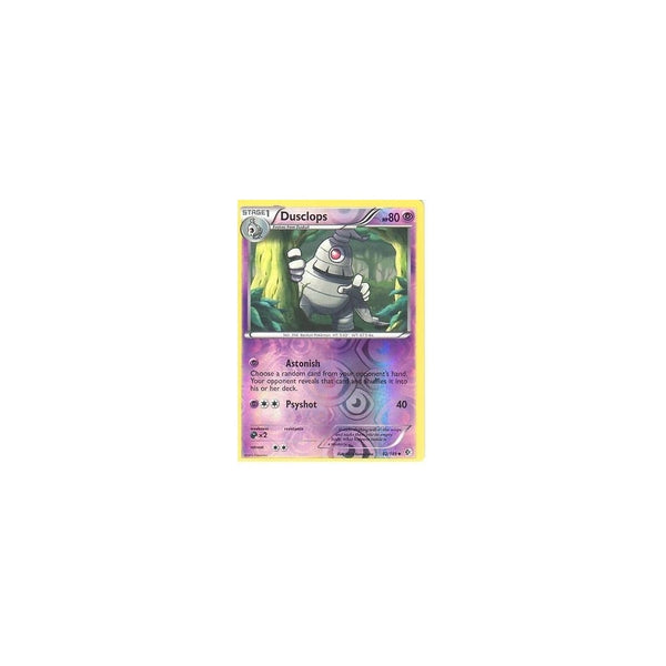 POKEMON Black &amp; White Boundaries Crossed Card: DUSCLOPS 62/149 REV HOLO