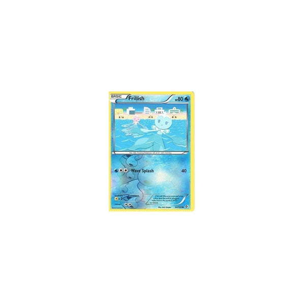 POKEMON Black &amp; White Boundaries Crossed Card: FRILLISH 44/149 REV HOLO