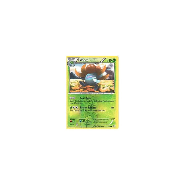 POKEMON Black &amp; White Boundaries Crossed Card: GLOOM 2/149 REV HOLO