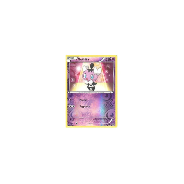 POKEMON Black &amp; White Boundaries Crossed Card: GOTHITA 75/149 REV HOLO