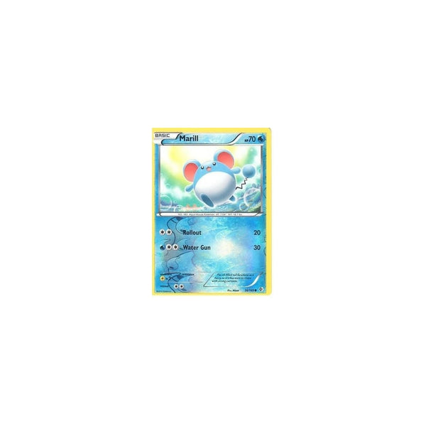 POKEMON Black &amp; White Boundaries Crossed Card: MARILL 36/149 REV HOLO