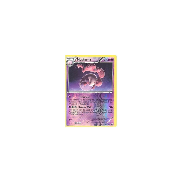 POKEMON Black &amp; White Boundaries Crossed Card: MUSHARNA 69/149 REV HOLO